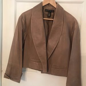 Ralph Lauren Lambskin Leather Jacket